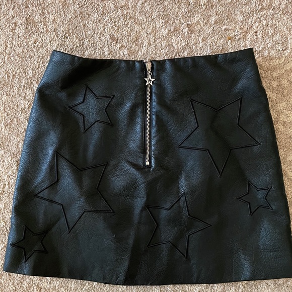 Faux Leather skirt